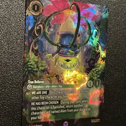 Toy Story Alien True Believer 229/204 Wilds Unknown Disney Lorcana Card - Image 4
