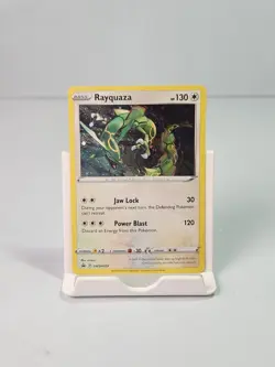 Rayquaza SWSH029 Cosmos Holo Black Star Promo Pokemon Card TCG NM Near Mint - Image 1