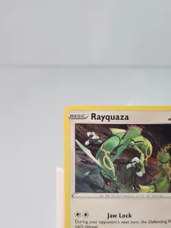 Rayquaza SWSH029 Cosmos Holo Black Star Promo Pokemon Card TCG NM Near Mint - Image 2