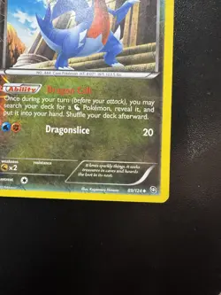Pokemon TCG Gabite Dragons Exalted Card 89/124 Reverse Holo Foil MP - Image 5