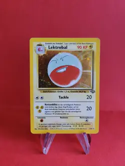 Pokemon Karte/card - Lektroball Electrode 2/64 Jungle Holo Swirl - Exc-Near Mint - Image 1