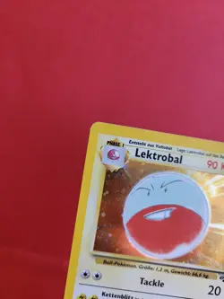 Pokemon Karte/card - Lektroball Electrode 2/64 Jungle Holo Swirl - Exc-Near Mint - Image 2