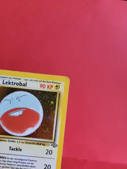 Pokemon Karte/card - Lektroball Electrode 2/64 Jungle Holo Swirl - Exc-Near Mint - Image 3