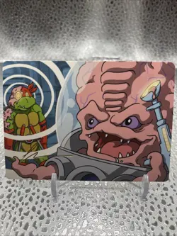 Krang Master Mind Art Signature Card Teenage Mutant Ninja Turtles - Image 1