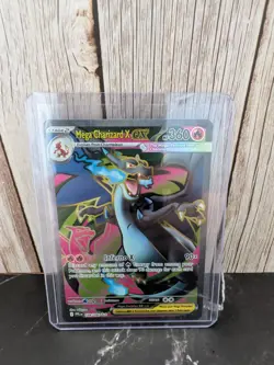 Mega Charizard x EX 109/094 Phantasmal Flames Card Full Art Secret Rare - Image 1