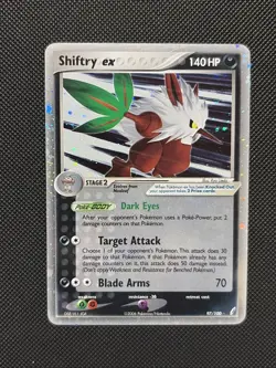 Pokemon TCG Shiftry EX Holo Rare Card Crystal Guardians 97/100 NM - Image 1