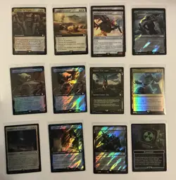 Magic the Gathering Lot Universes Beyond Fallout/Jurassic Park 23 Cards - Image 1