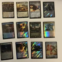 Magic the Gathering Lot Universes Beyond Fallout/Jurassic Park 23 Cards - Image 2