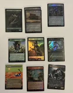 Magic the Gathering Lot Universes Beyond Fallout/Jurassic Park 23 Cards - Image 4