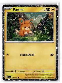 Pawmi (Cosmo Foil) 074/193 Miscellaneous Cards & Products Holo NM - Image 1