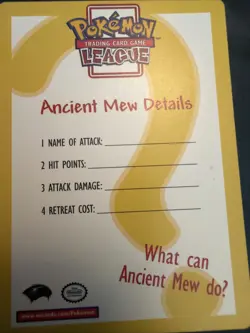 Ancient Mew 1 Miscellaneous Cards & Products Holo - Image 3