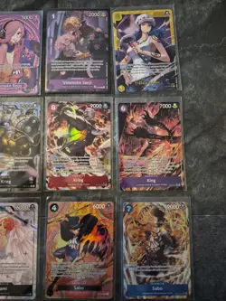 30 Card One Piece TCG lot NM English Edition Alt Arts - Image 4