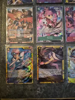 30 Card One Piece TCG lot NM English Edition Alt Arts - Image 5