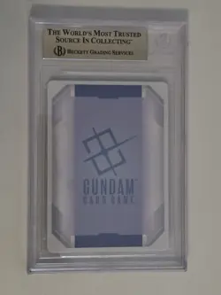 PSA10 GUNDAM CARD GAME Aerial GD01-070 R+ Limited BOX Ver.BETA Alt-Art Japanese - Image 2