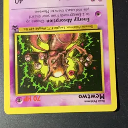 Pokemon Mewtwo #14 Promo Basic 70 HP Psyburn Wizards Card 1999 - Image 4