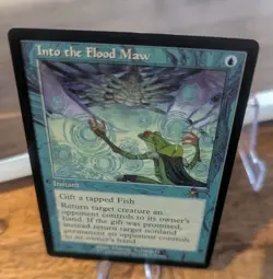 Into the Flood Maw Promo Secret of strixhaven Magic The Gathering - Image 2