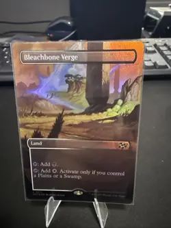 Bleachbone Verge Borderless FOIL NM/M MTG Aetherdrift Magic the Gathering - Image 1