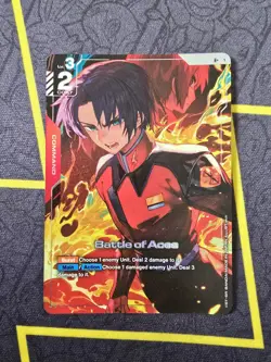 Battle Of Aces - GD01-111 - R+ Alternative Art - Gundam TCG Card Game - Image 1