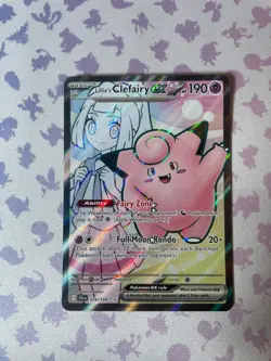 Lillie’s Clefairy EX - 173/159 - Journey Together - Pokemon TCG Card Full Art NM - Image 2