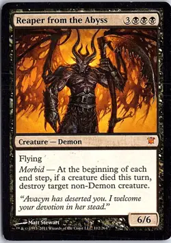 Reaper from the Abyss M Innistrad 112 LP MTG - Image 1