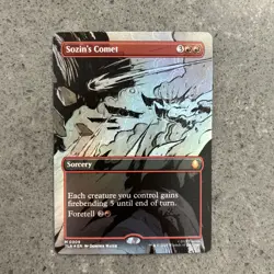Sozin's Comet (0309) (Borderless) Foil - Avatar: The Last Airbender (TLA) MTG - Image 1