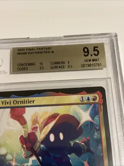 Magic The Gathering Final Fantasy Vivi Ornitier Mystic 248 BGS 9.5 FFIX Gem Mint - Image 3
