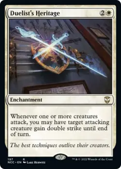Duelist's Heritage Normal R Commander: Streets of New Capenna 197 NM - Image 1