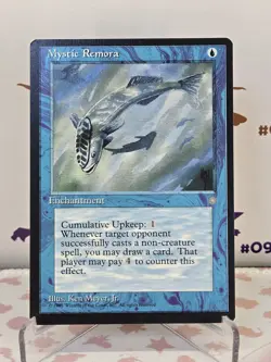 MTG - Mystic Remora - Ice Age - Magic The Gathering - Image 1