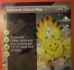 MTG, MAGIC: SUMMON: CHOCO/MOG ,FIN, COMMON , 0358 - NM - REGULAR BORDERLESS - Image 2