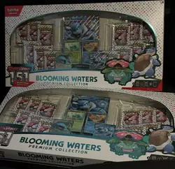 Pokemon TCG Scarlet & Violet 151 Blooming Waters Premium Collection Box - Image 1