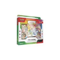 3-Pokemon First Partner Illustration Collection—Series 1 SEALED Mega Evolutions - Image 1