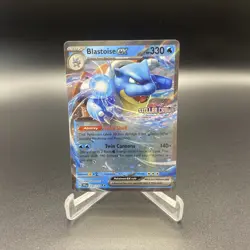 Pokemon - Blastoise ex - Stamped - 030/142 - SV Stellar Crown - Promo Card - Image 1