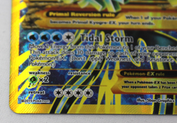 Pokemon Primal Kyogre-EX TCG Full Art Ultra Rare Card Ancient Origins 96/98 Holo - Image 2