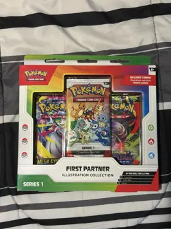 Pokemon TCG Ascended Heroes First Partner Illustration Collection Box SEALED - Image 1