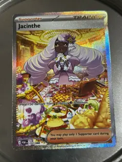 Pokemon TCG Jacinthe 122/088 Perfect Order Special Illustration Rare SIR NM - Image 1