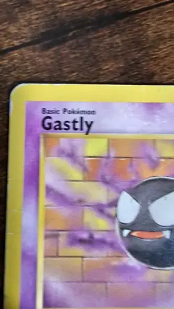 Pokemon TCG Ghastly 33/62 1st Edition Fossil Set Uncommon Card HP - Image 4