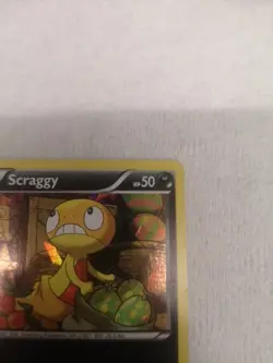 Pokemon TCG Scraggy BW Black Star Promos BW25 Holo - Image 4