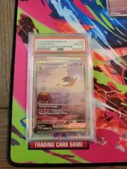 2023 POKEMON MEW EN-151 #199 CHARIZARD ex SPECIAL ILLUSTRATION RARE PSA 10 - Image 1