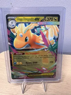 Pokemon TCG Mega Dragonite EX Full Art Holo ASC 152/217 370 HP - Image 1