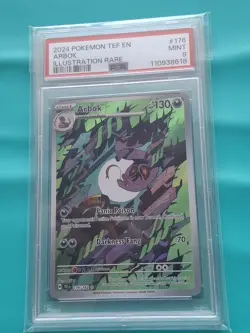 Pokemon - Arbok Temperal Forces Illustration Rare PSA Mint 9 - Image 1