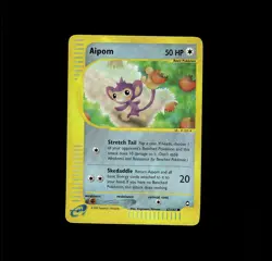 aipon reverse holo aquapolis pokemon card 67/147 clean rare vintage TCG - Image 1