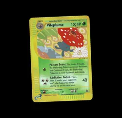 AQUAPOLIS REVERSE HOLO Pokemon TCG Vileplume 43/147 CLEAN e-reader 2002 rare - Image 1