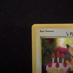Pokemon Pikachu Card Celebration Happy Birthday Black Star Promo - Image 2