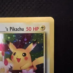 Pokemon Pikachu Card Celebration Happy Birthday Black Star Promo - Image 3