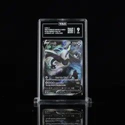 2022 Pokemon SWSH Silver Tempest Lugia V 186 TAG 9 Mint Alt Art - Image 1