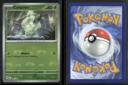 Cottonee (Master Ball Pattern) 004/086 Common White Flare Pokemon NM/M - Image 3