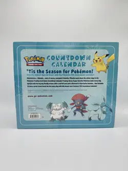 Pokemon Winter Countdown Calendar 2008 Sealed - Image 2
