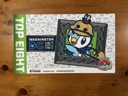 Pokemon World Championship 2019 Washington DC Top 8 Playmat Pikachu - Image 1