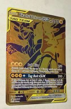 Pokemon SM Promos - Pikachu & Zekrom GX NM SM248 Sun & Moon - Image 5