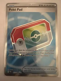 Pokemon Poke Pad 113/088 Scarlet & Violet Reverse Holo Uncommon English - Image 1